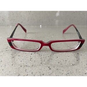 Humphrey's By Eschenbach H 2186 50 Eyeglasses Frames ONLY 50-15-135 red full rim